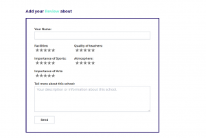 Rating schools view