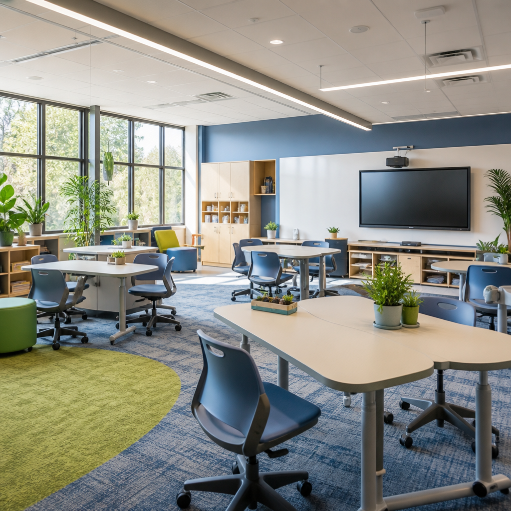 , Redefining the Learning Landscape: The Future of Classroom Design