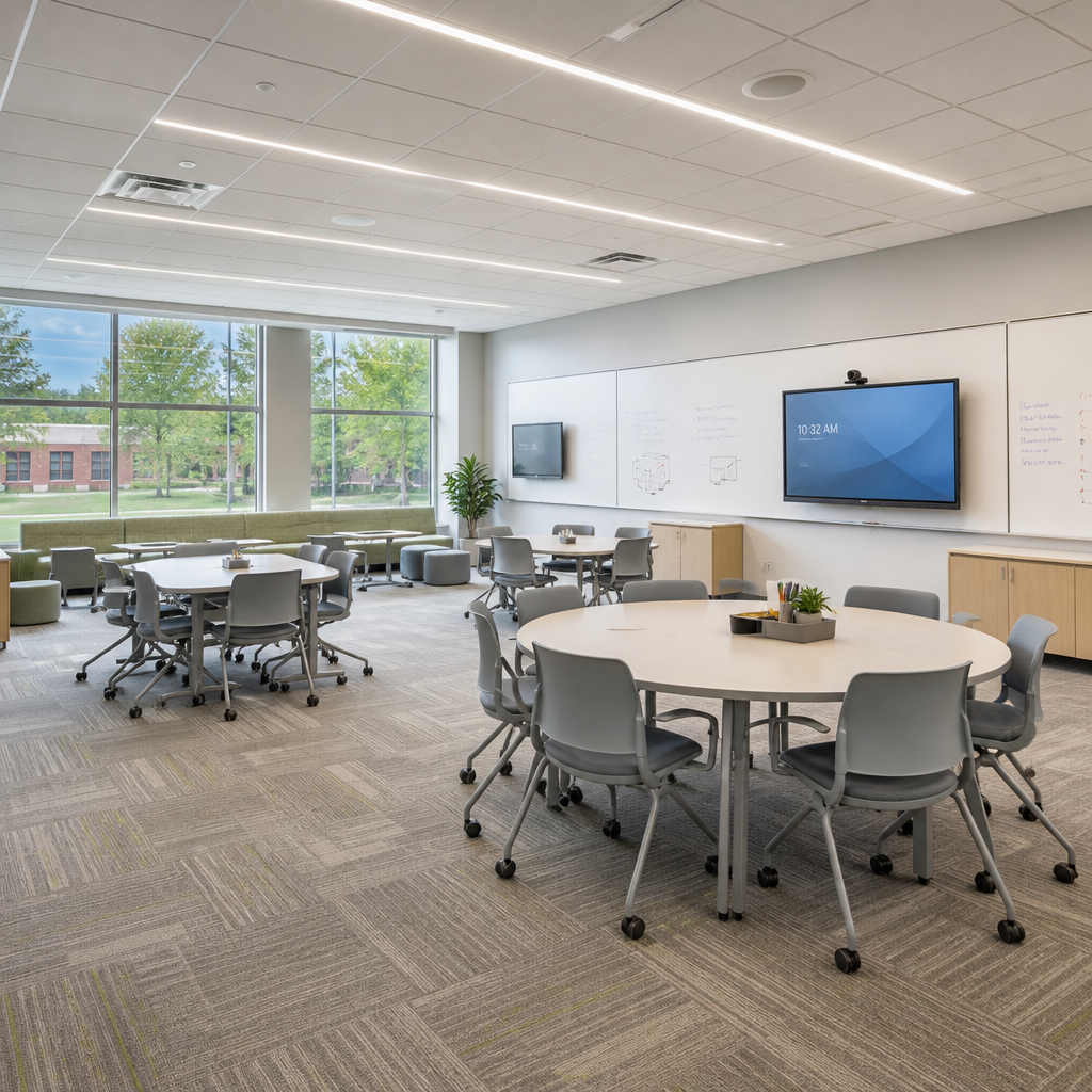 , Redefining the Modern Classroom: Strategic Design for Student Success