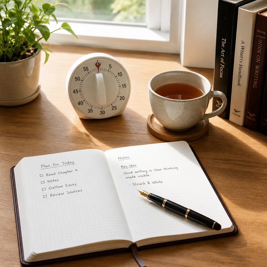 , Mastering the Pomodoro Technique: A Practical Strategy for Academic Focus and Efficiency